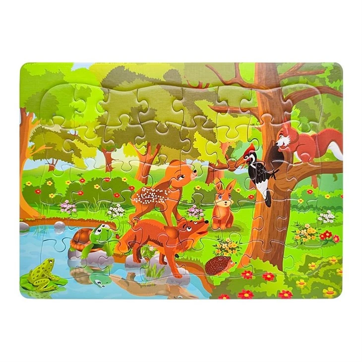 Flat Frame Floor Puzzle
